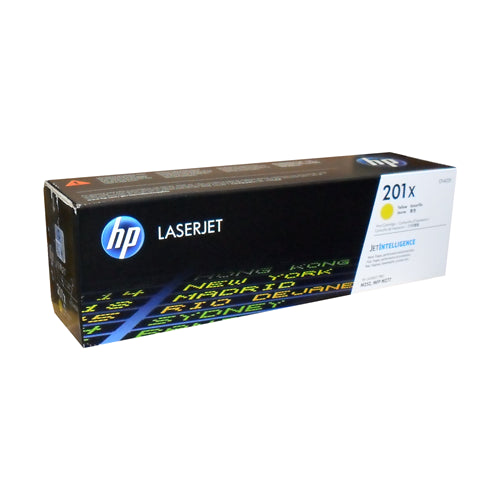 CF402x HP 201X cartouche toner jaune version à haut rendement  produit originale 