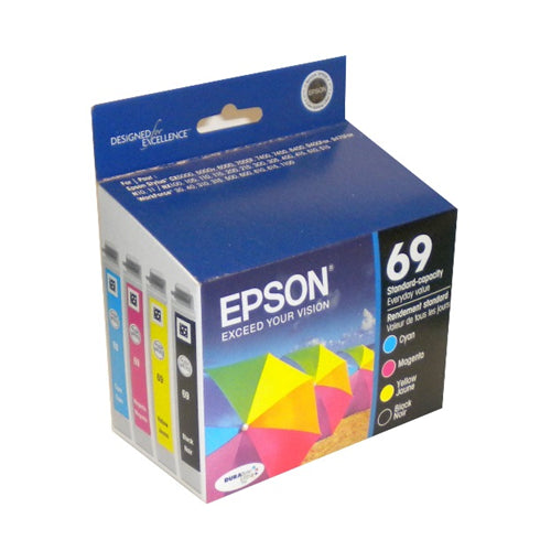 T069120BCS Epson cartouche d'encre noire et couleur produit authentique