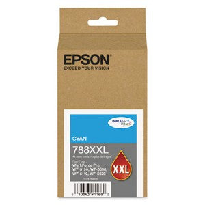 T788XXL Epson Durabrite Ultra Cyan  Original Ink Cartridge