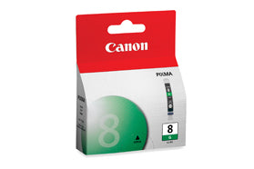 0627B002 Canon CLI-8Y Green Original Ink Cartridge