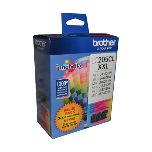 LC2053PKS Brother 3 ColorS Super HY Original Ink Cartridge