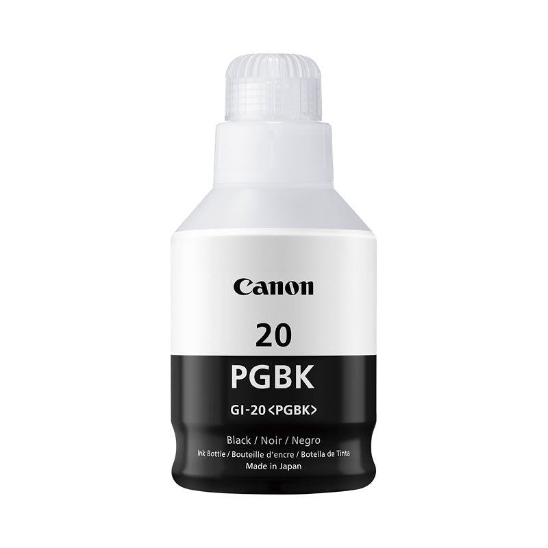3383C001 Canon GI 20 Pigment Black Ink Bottle