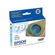 T079520 Epson 79 High-Capacity Light Cyan Original Ink Cartridge