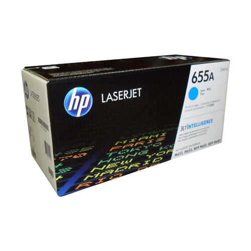 CF451A HP #655A Cyan Original Toner Cartridge