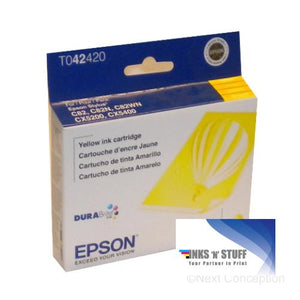 T042420S Epson Yellow Original Ink Cartridge