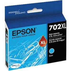 T702XL220-S Epson T702 HC Cyan Original Ink Cartridge