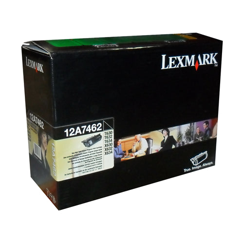 12A7462 T63X Black Original Toner Cartridge Return Program