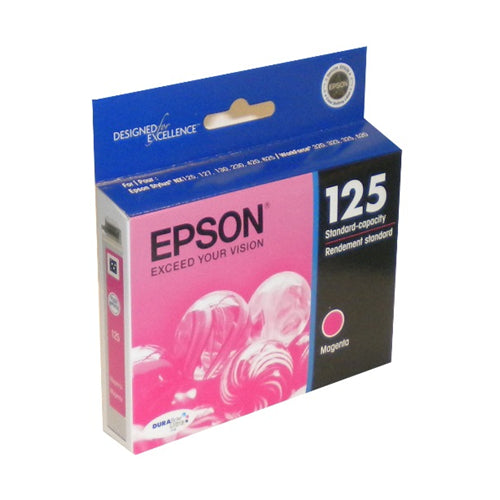 T125320S Epson 125 cartouche d'encre magenta produit authentique 