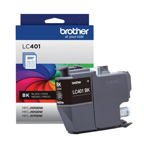LC401BKS Brother Black Original Ink Cartridge