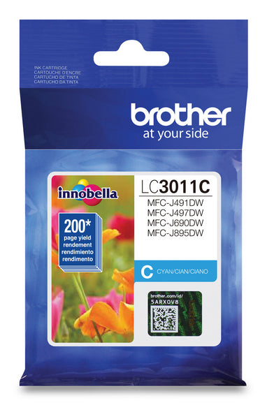 LC3011CS Brother Cyan Original Ink Cartridge