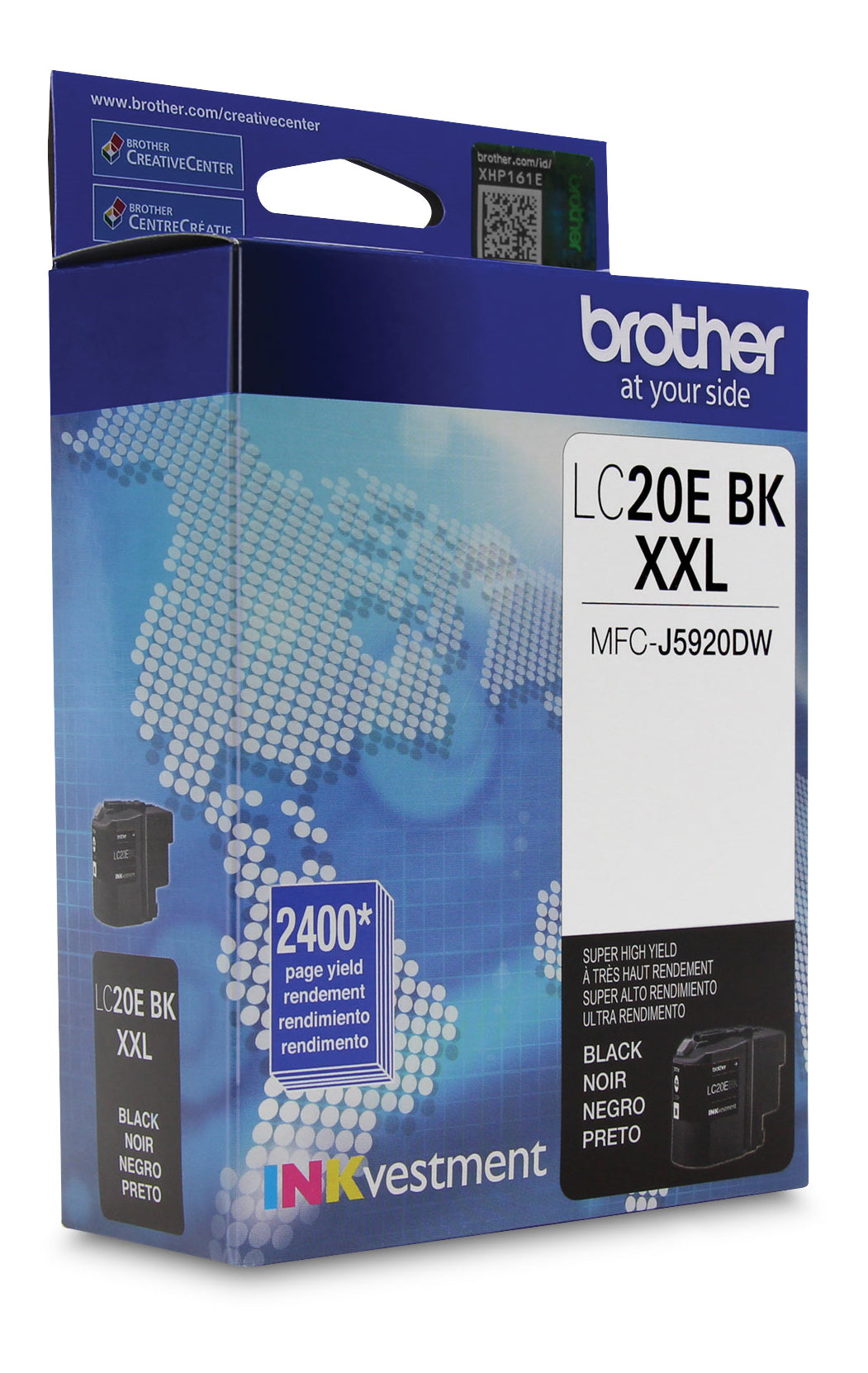 LC20EBKS Brother Black Original Ink Cartridge