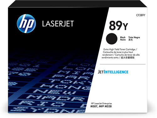 CF289Y HP #89Y Extra High Yield Black Laserjet Toner