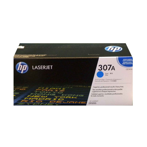 CE741A HP #307A cartouche toner cyan produit originale