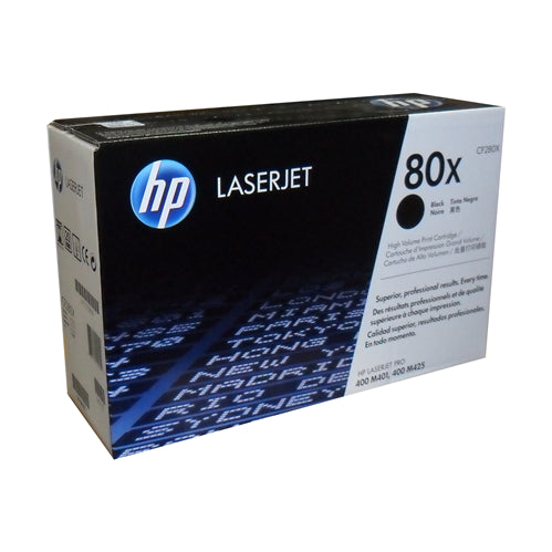 CF280X HP80X cartouche toner noire produit authentique 