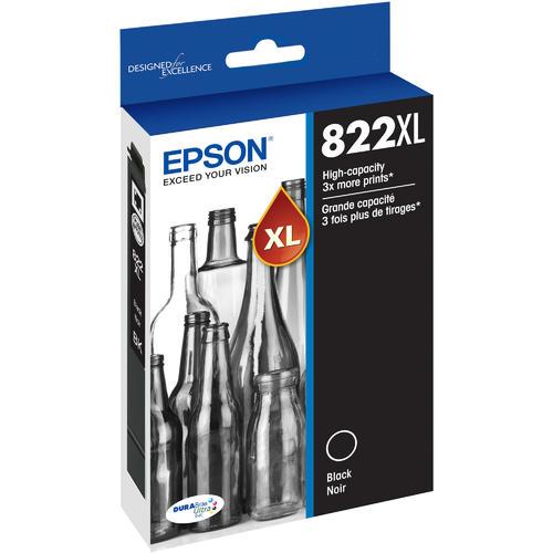 T822XL120 Epson 822XL Black Original Ink Cartridge