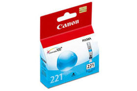 2947B001 Canon CLI-221 Cyan Ink Tank