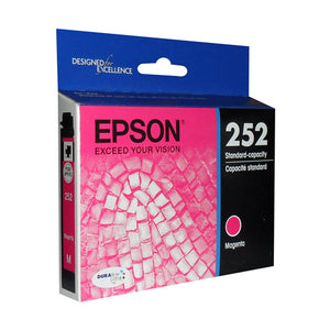 T252320S Epson 252 Durabrite Ultra Magenta Original Ink Cartridge