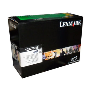 12A7465 Lexmark T632 & T634 High Yield Black Original Toner Cartridge Return Cartridge