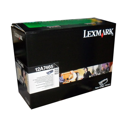 12A7465 Lexmark cartouche de toner noir produit originale 