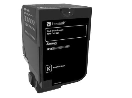 74C10K0 Lexmark cartouche de toner noire produit originale