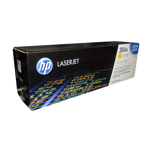 CC532A HP #304A cartouche toner jaune produit authentique