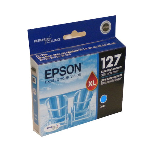 T127220S Epson 127 cartouche d'encre cyan produit authentique 