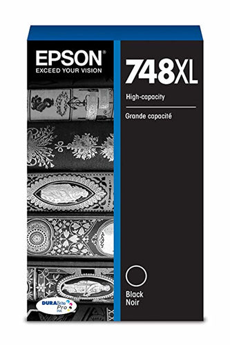 T748XL120 Epson 748 Black Original Ink Cartridge High Capacity
