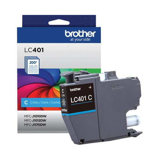 LC401CS Brother Cyan Original Ink Cartridge