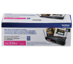 TN336 Brother cartouche toner magenta version à haut rendement produit originale 