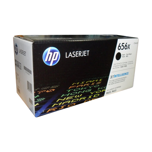 CF460X HP #656X  Cartouche Toner LaserJet noire rendement élevé produit originale