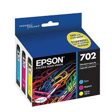 T702520S Epson 702 Color Original Ink Cartridge