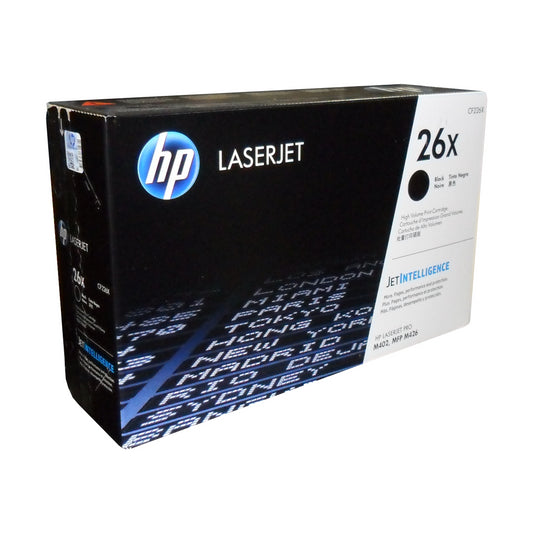 CF226X HP #26X cartouche toner noire version à haut rendement produit authentique