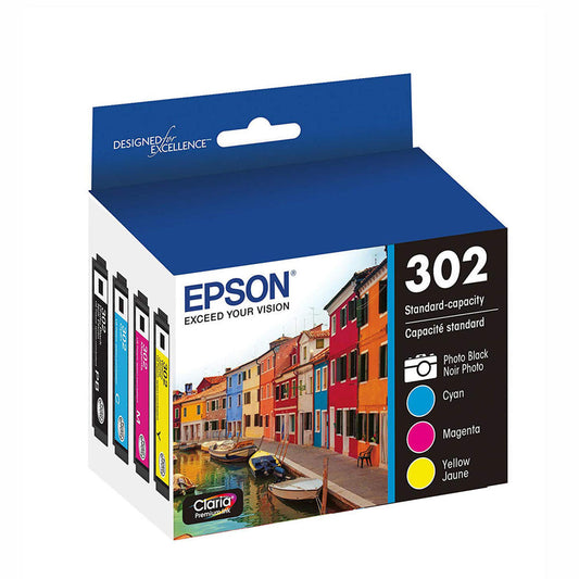  T302520-S  Epson 302 cartouche d'encre couleur produit authentique