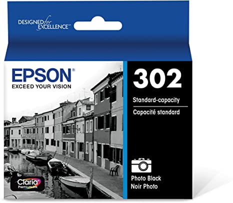 T302120S Epson  cartouche d'encre noire photo produit authentique