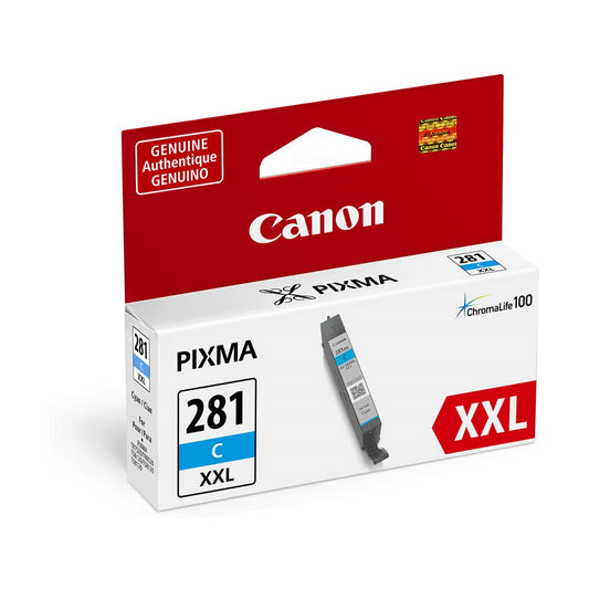 1980C001 Canon CLI281XXLC Cyan Original Ink Cartridge