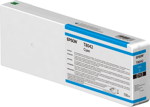 T804200 Encre Epson UltraChrome HD Cyan 700 ML