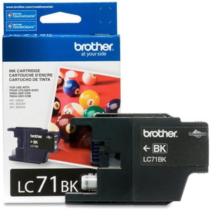 LC71BKS Brother Black Original Ink Cartridge
