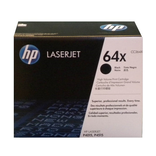 CC364X HP #64X Cartouche de toner noire authentique