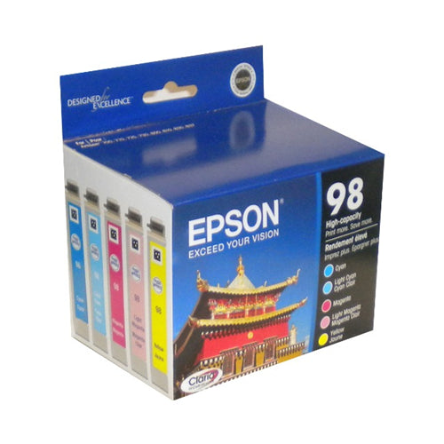 T098920S Epson Color Multi-pack Ink Cartridge HighCapacity