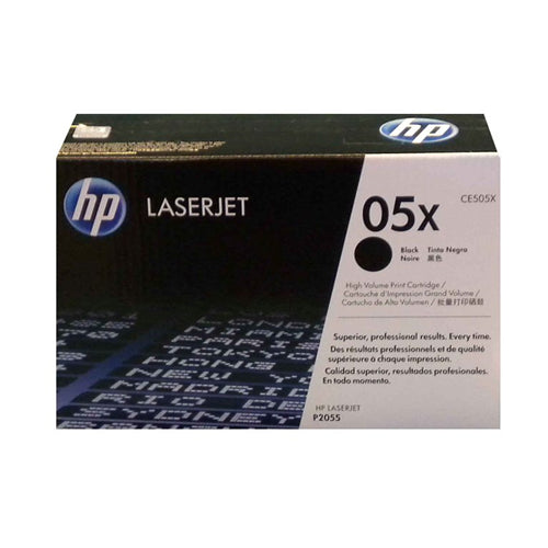 CE505X HP #05X cartouche toner noire version à haut rendement produit originale 