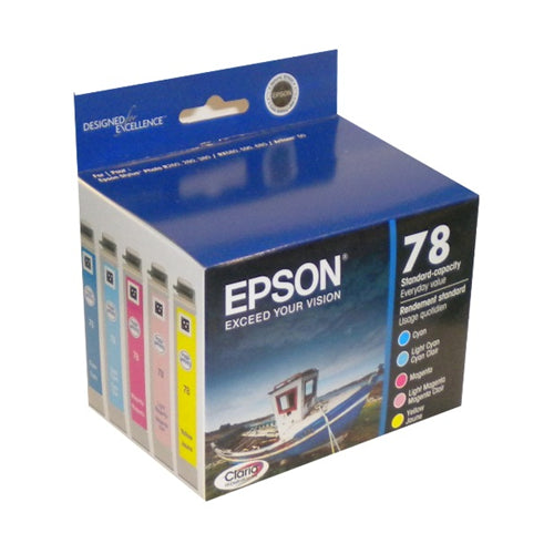 T078920S Epson cartouche d'encre couleur produit authentique