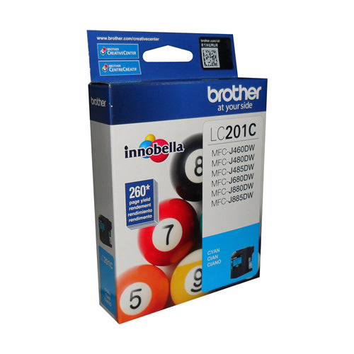 LC201CS Brother Cyan Original Ink Cartridge