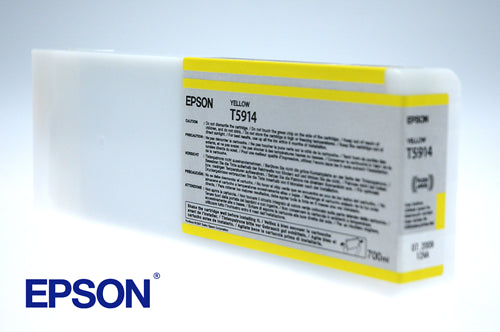 T591400 Epson UltraChrome K3 Yellow Ink 700ml Stylus Pro 11880