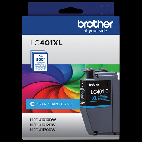 LC401XLCS Brother Cyan Original Ink Cartridge