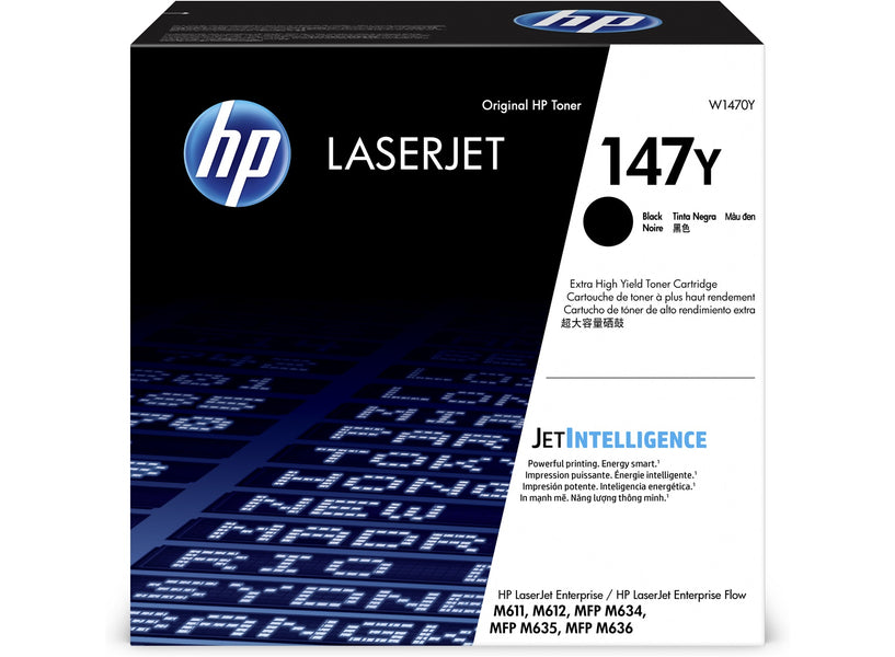 W1470Y HP 147YCartouche de toner noire authentique