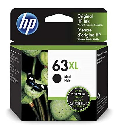 F6U64AN#140 HP #63XL Black Original Ink Cartridge