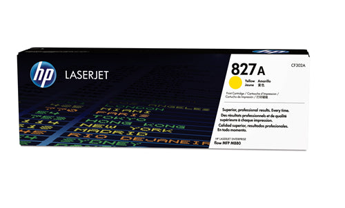 CF302A HP #827A Yellow Laserjet Toner Cartridge