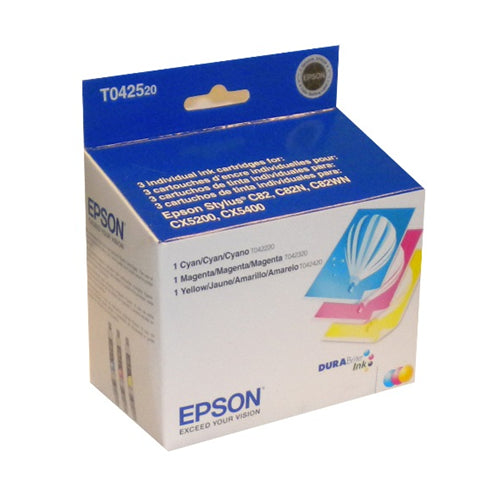 T042520S Epson Multi-pack Color Original Ink Cartridge