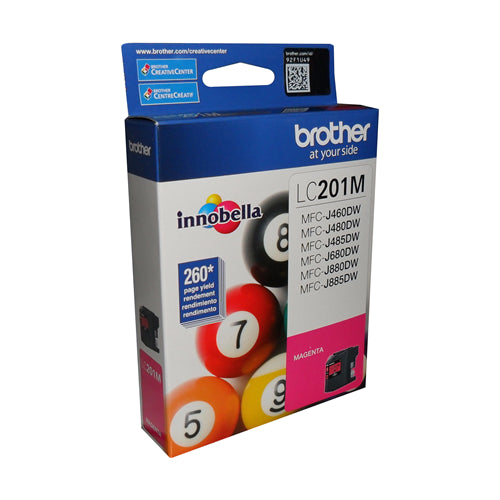 LC201MS Brother Magenta Original Ink Cartridge