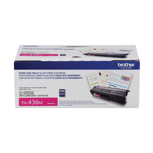 TN439M Brother Ultra High-Yield Magenta Original Toner Cartridge